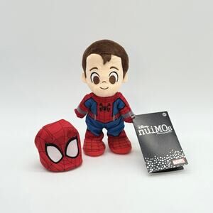 Disney Marvel Spiderman / Peter Parker NuiMo Plush Toy With Removable Suit NEW